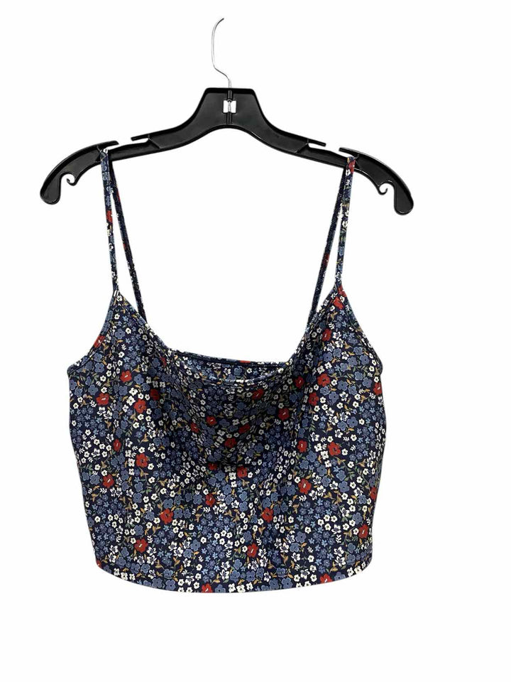 Summersalt Size 16 Blue Floral Athletic Tank Top