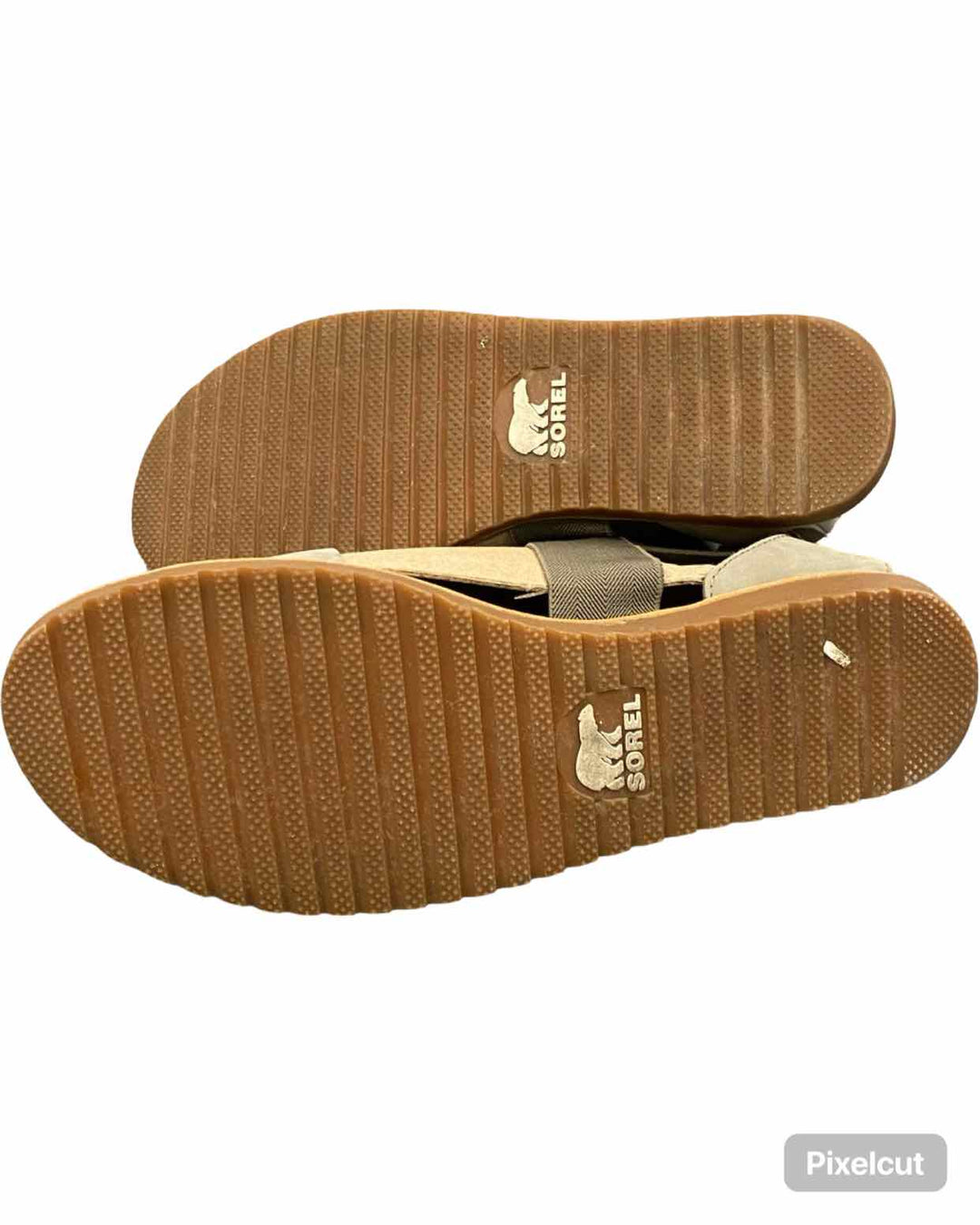 Sorel Shoe Size 9 Olive Leather Ella III Sandals
