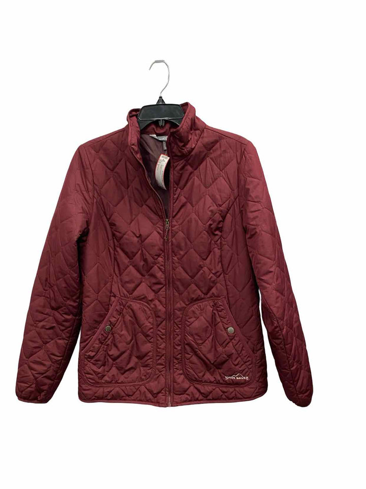 Eddie Bauer Size S Maroon Jacket (Outdoor)