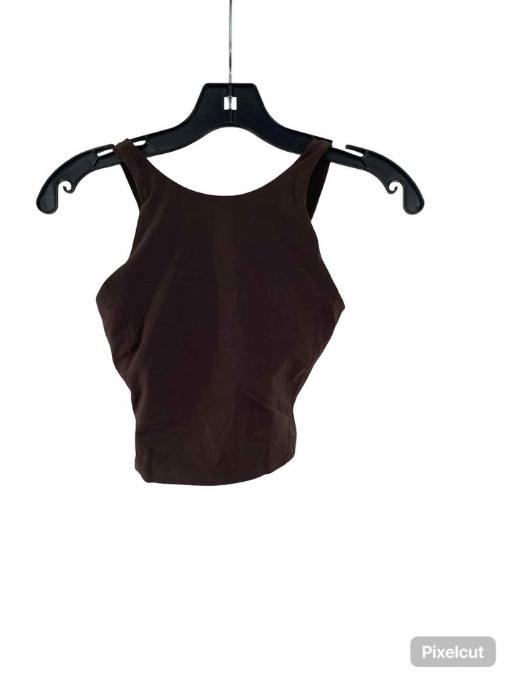 Lululemon Size 0 Brown Athletic Tank Top