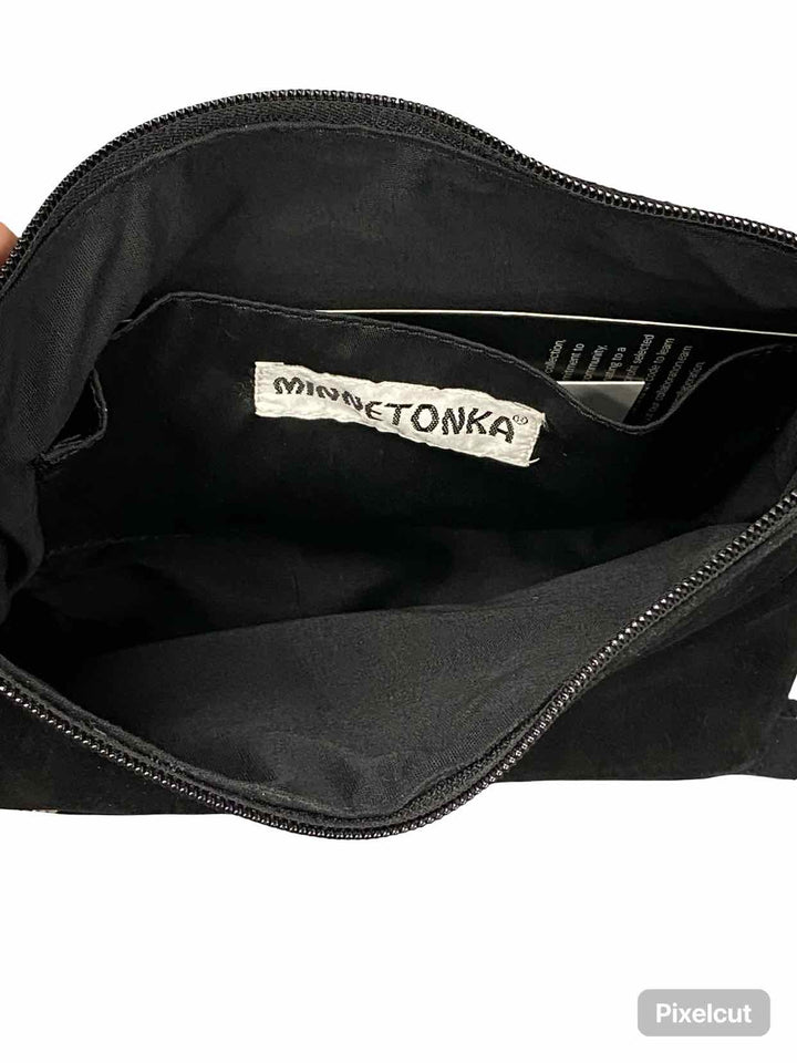 Minnetonka Black Beaded Purse