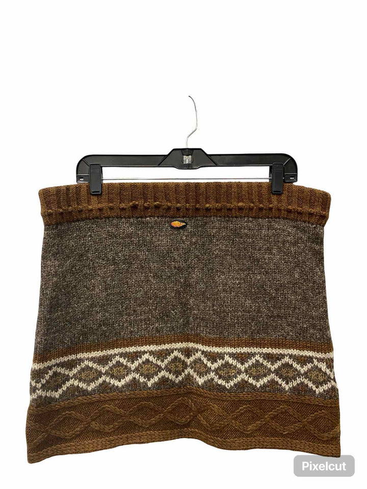Everest Size L Brown Skirt