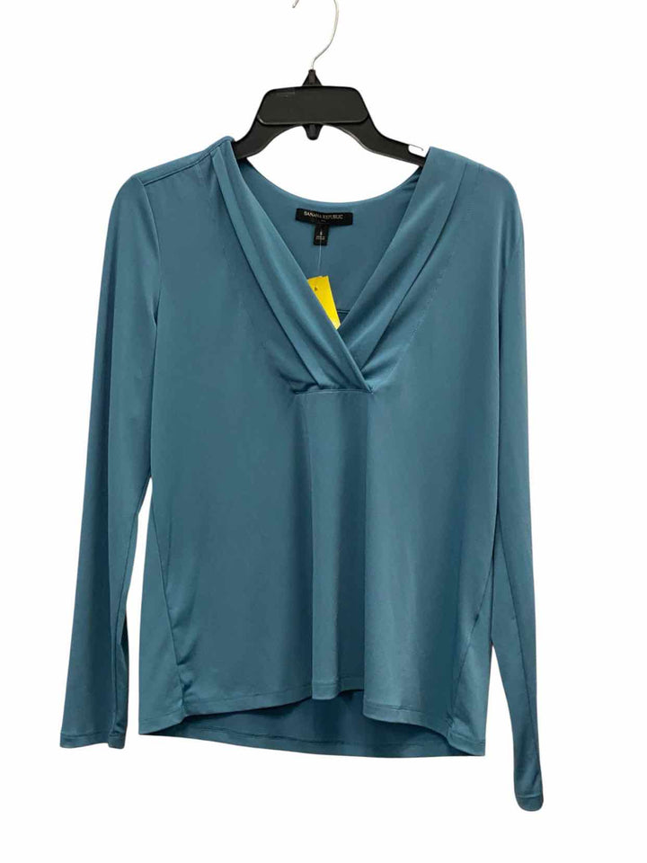 Banana Republic Size S Blue Long Sleeve Shirts