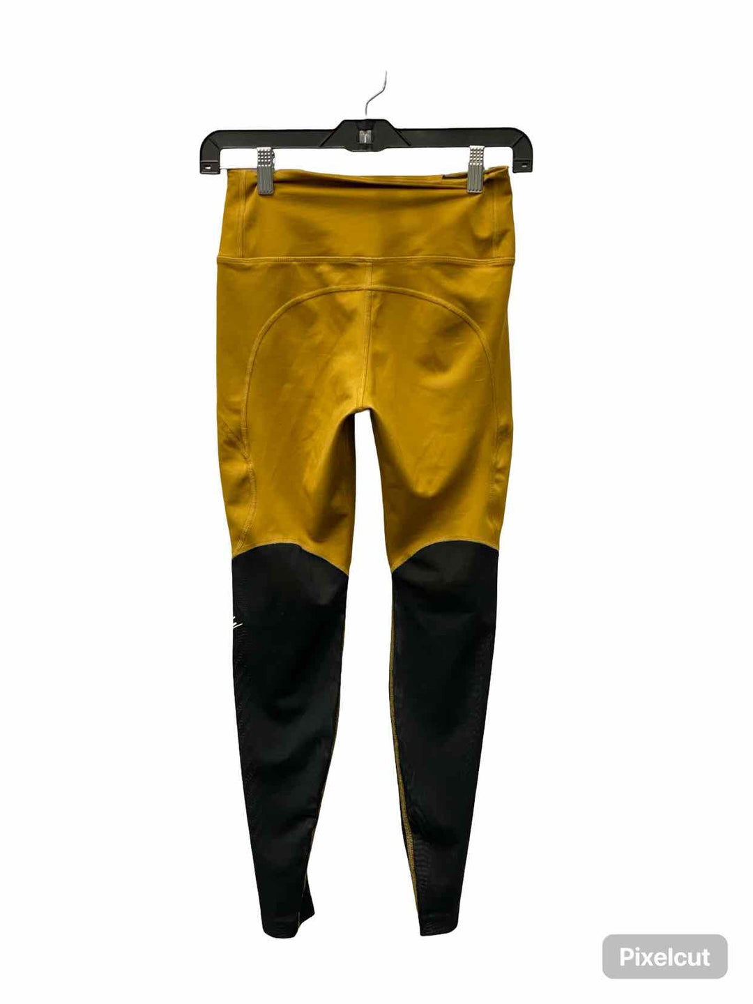 Nike Size S Yellow Black Athletic Pants