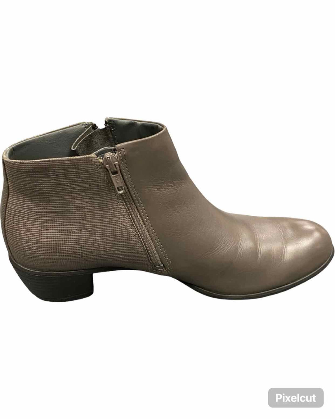 Ecco Shoe Size 40 Grey Leather NWOT Touch 35 Boots(Ankle)