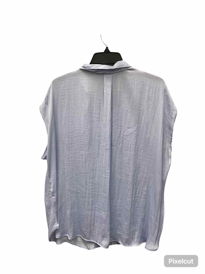 Nine West Size 1X Blue Tank Top