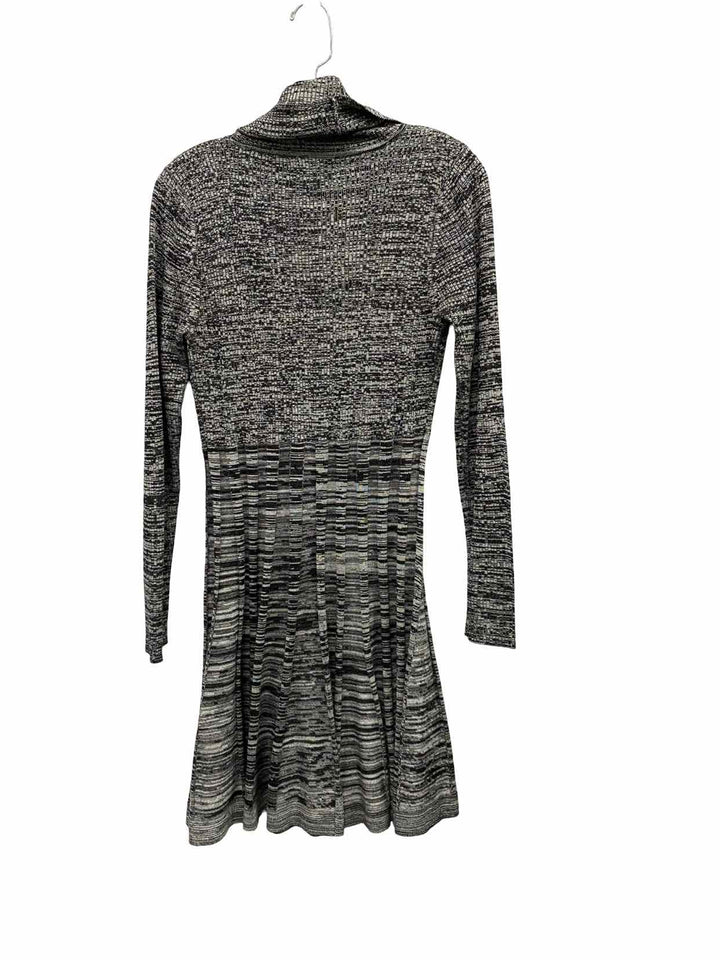 Dana Buchman Size M Grey Heather Cowl Neck Dress