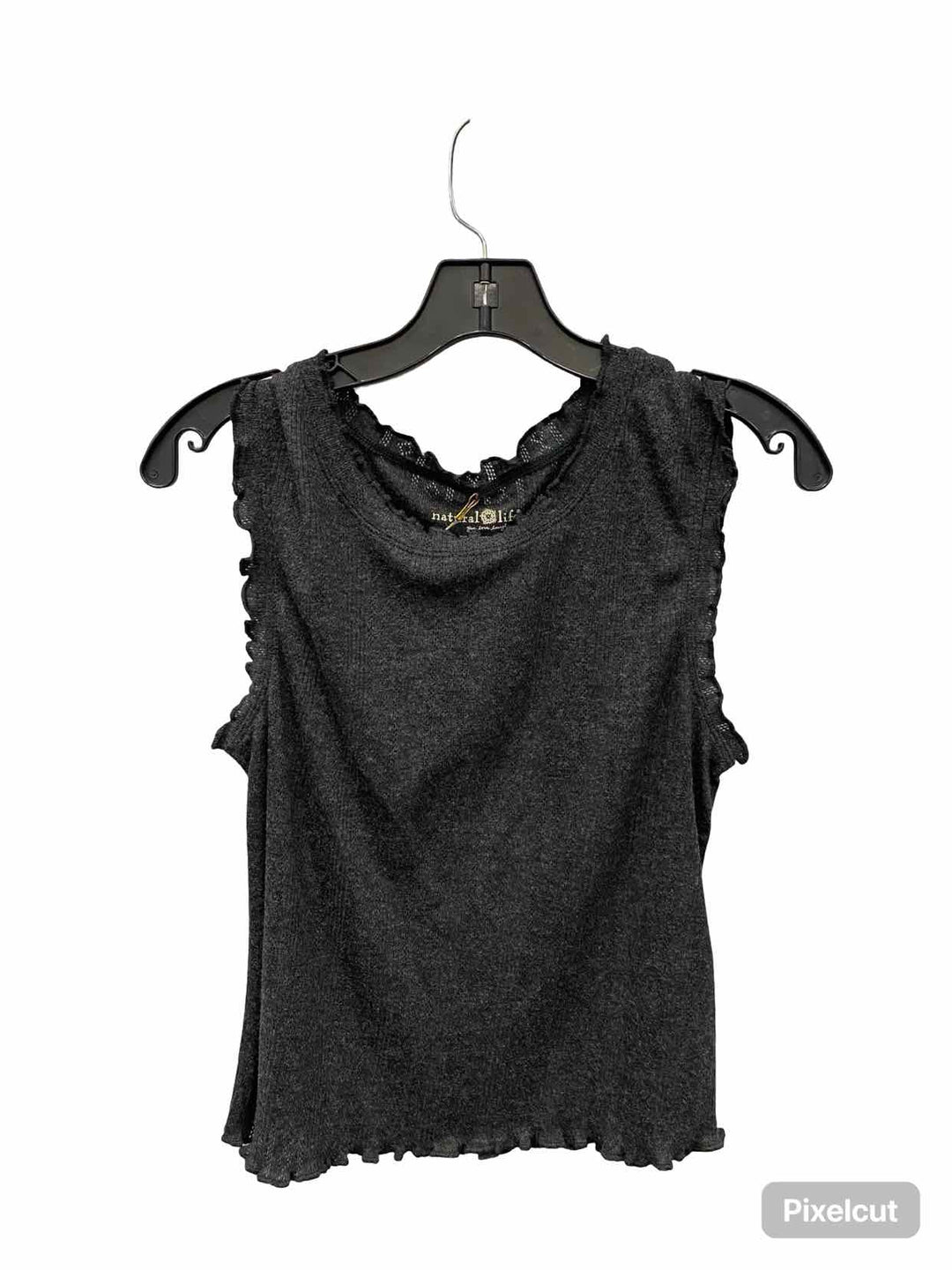 Natural Life Size M Grey Tank Top