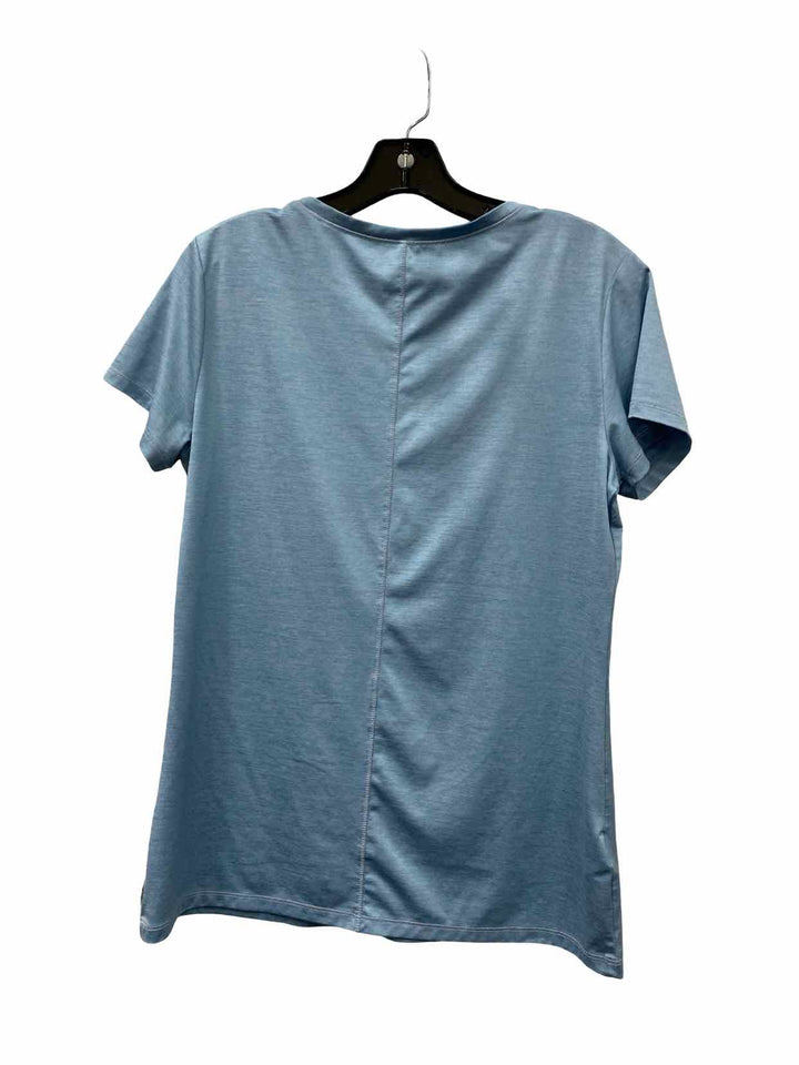 Eddie Bauer Size M Blue Short Sleeve Shirts