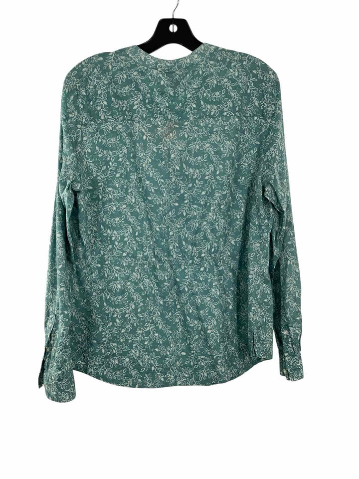 Eddie Bauer Size L Blue Long Sleeve Shirts