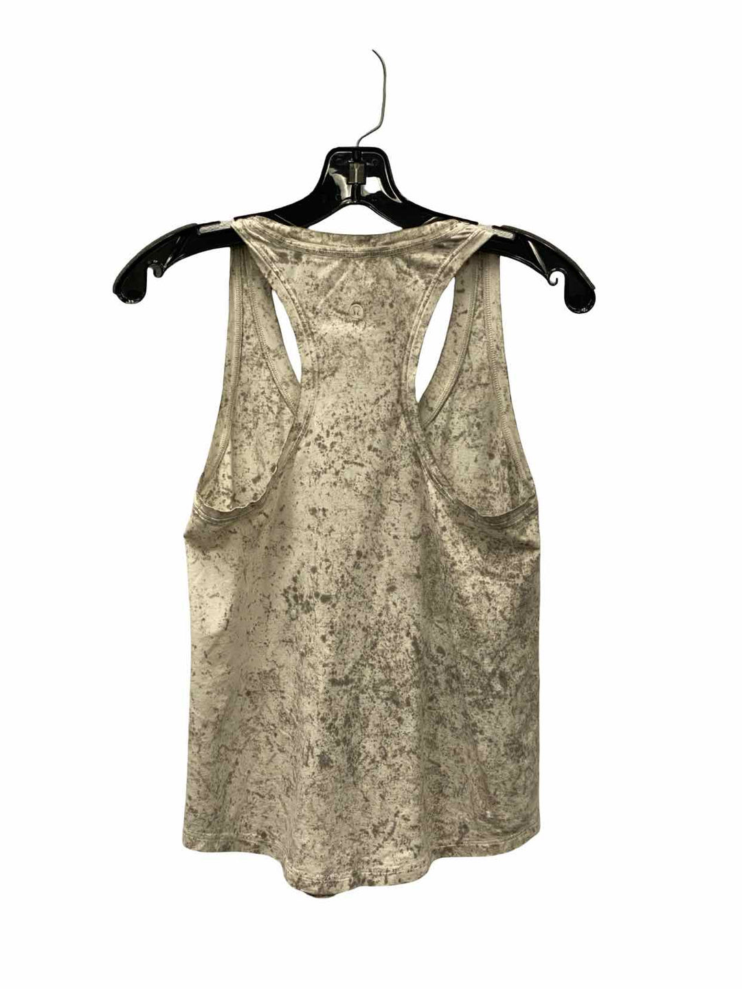 Lululemon Size 4 Green Print Tank Top