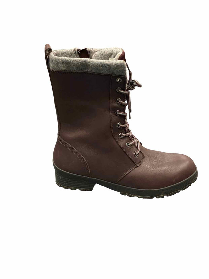 Kodiak Shoe Size 11 Brown Waterproof Leather Arctic Grip Winter Boots(knee)