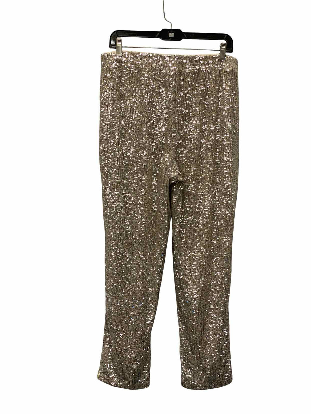 Cable & Gauge Size L Silver sequined Pants