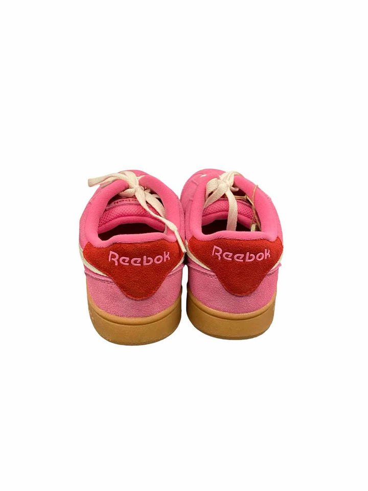 Reebok Shoe Size 7.5 Pink Suede NWOT Forte Lounger Retro Sneakers