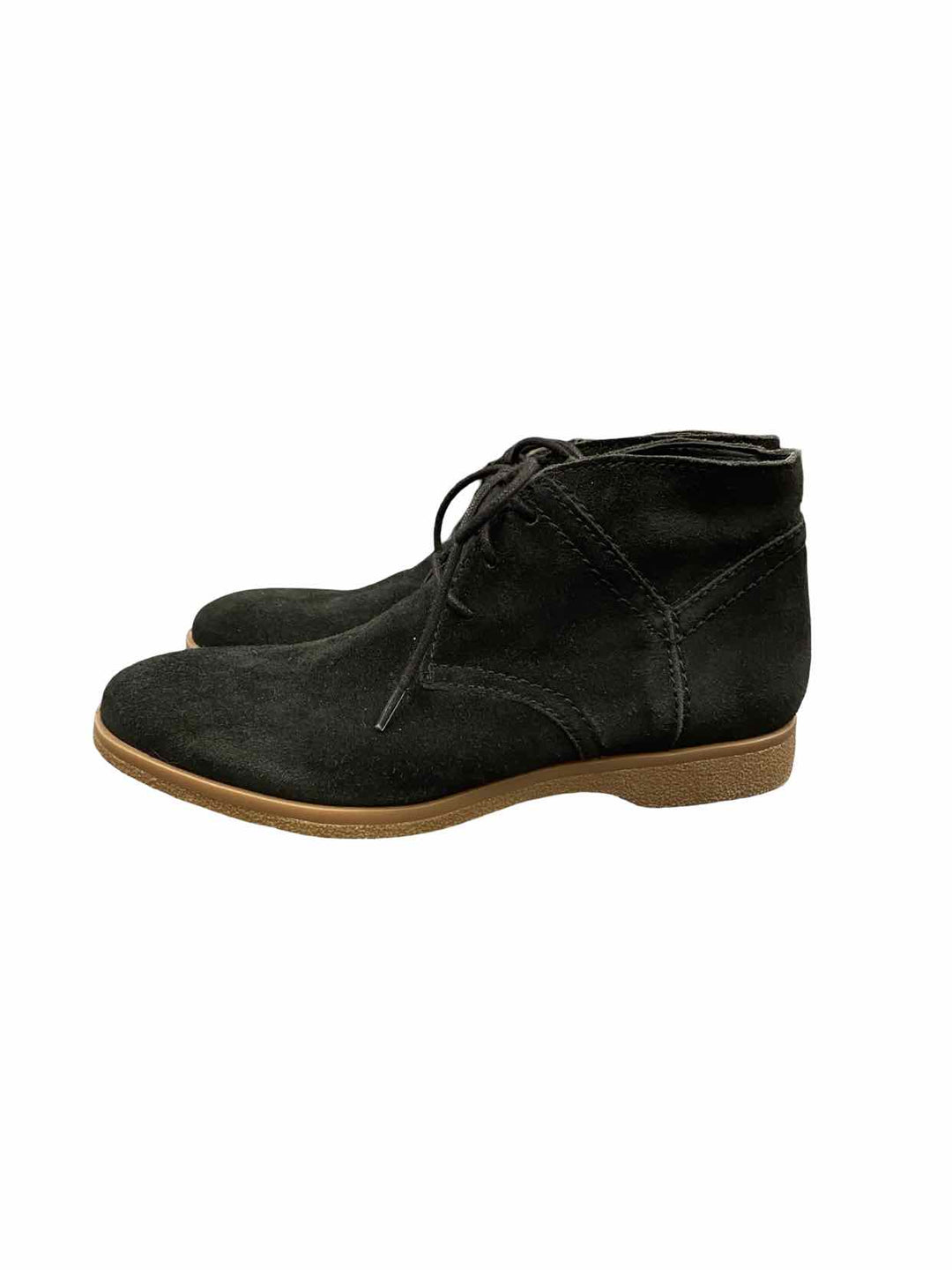 Franco Sarto Shoe Size 6.5 Black Suede Boots(Ankle)