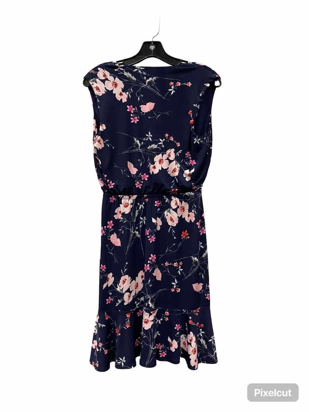 Eliza J Size 4 Blue Floral Dress