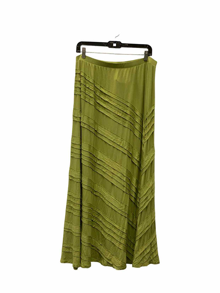 Soft Surroundings Size L Green Skirt