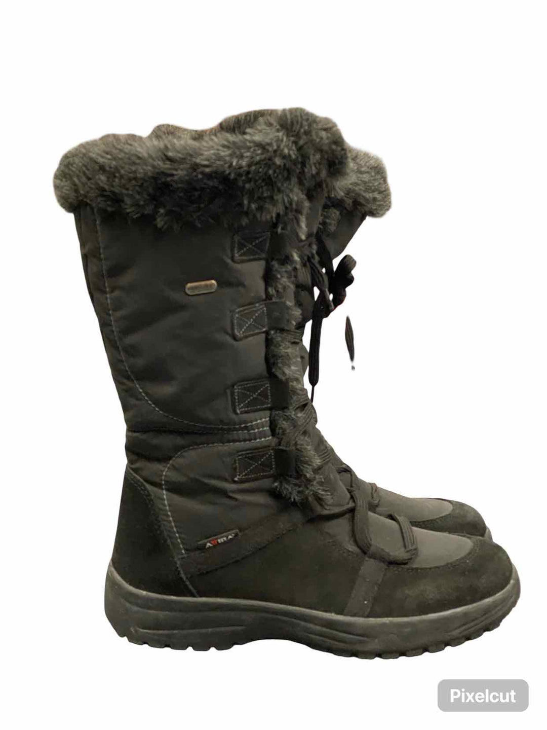 Atibatex Shoe Size 42 Black Spikes Boots(Ankle)