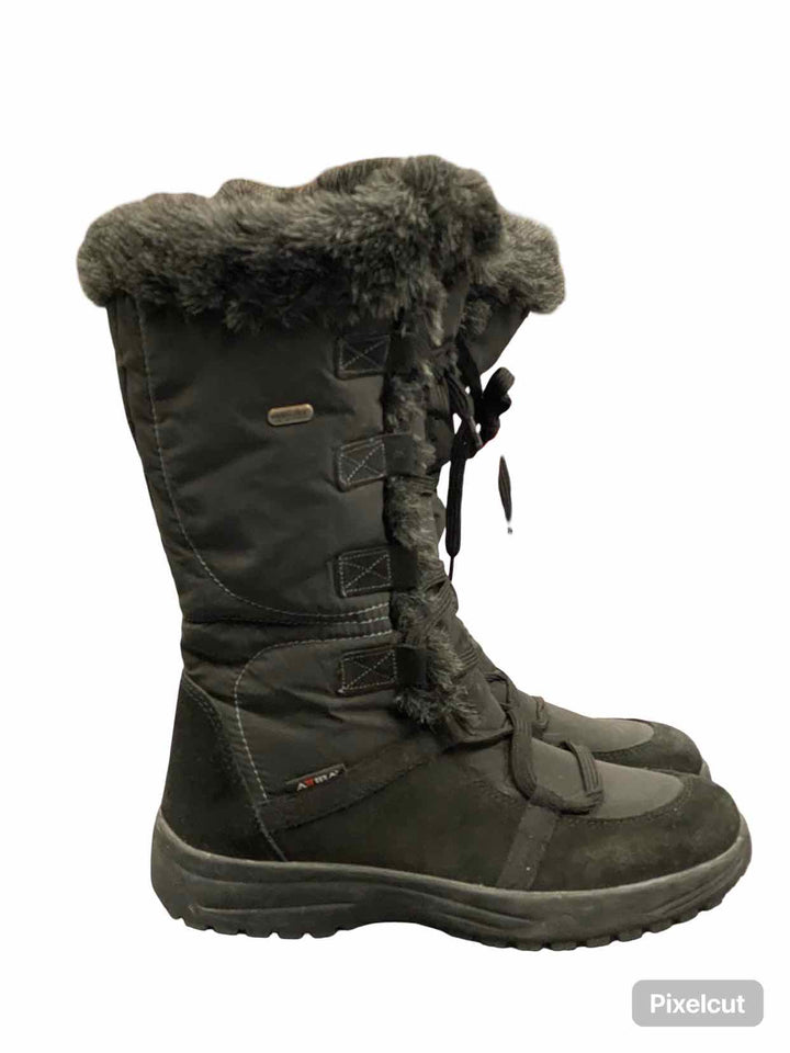 Atibatex Shoe Size 42 Black Spikes Boots(Ankle)