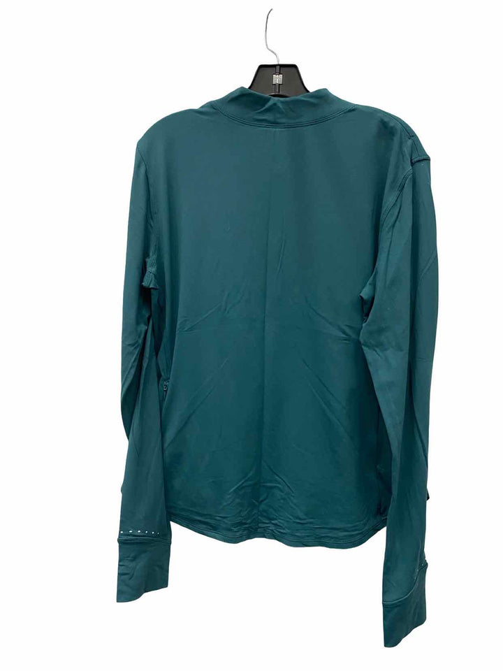 Lululemon Size 14 Green Rulu Running Athletic Long Sleeve