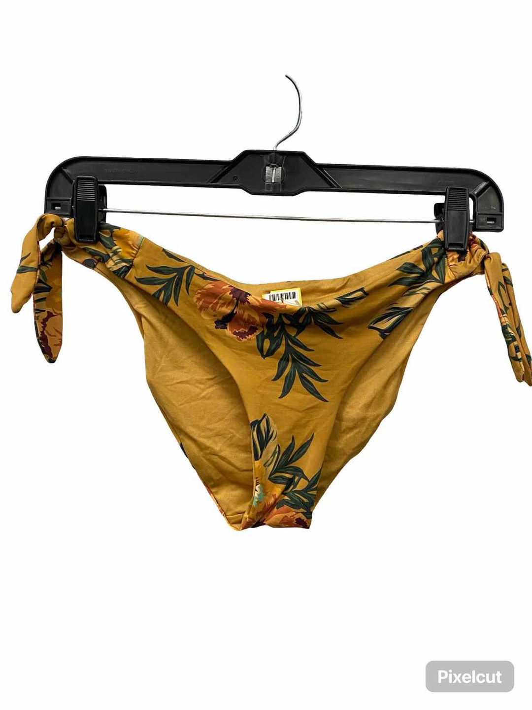 Ripcurl Size M Yellow Floral Swimsuit Bottom