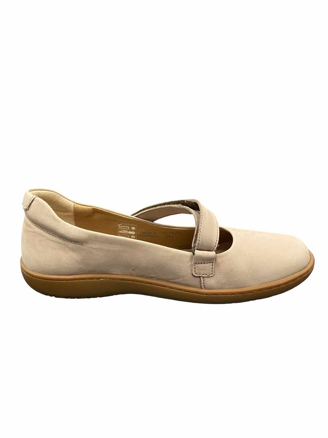 Birkenstock Shoe Size 39 Beige Leather Lora Flats