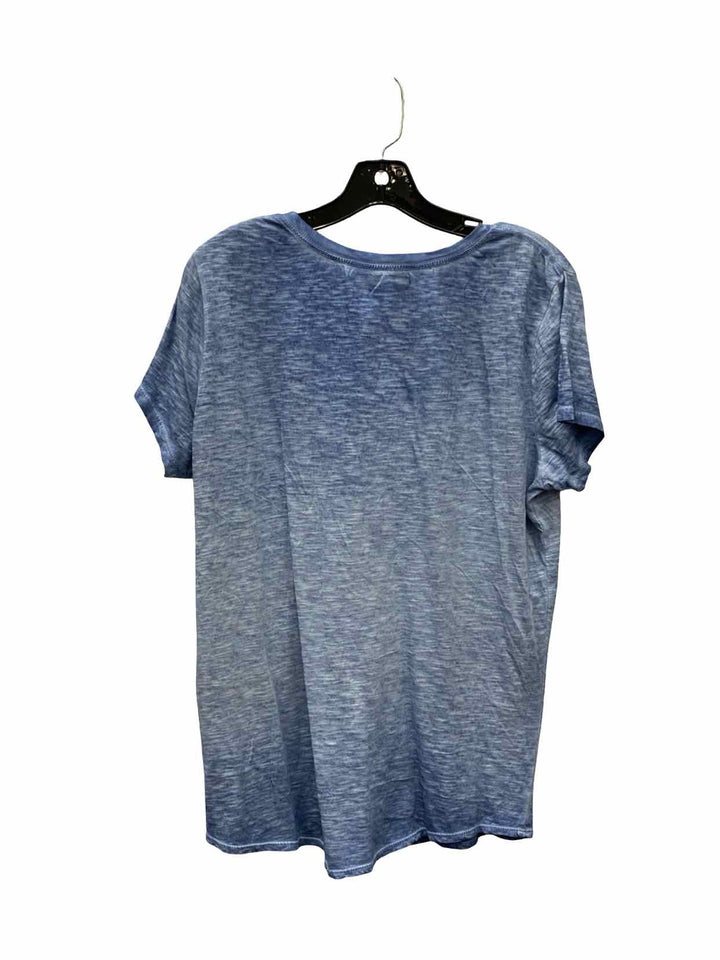 The North Face Size XL Blue 100% cotton T-shirt