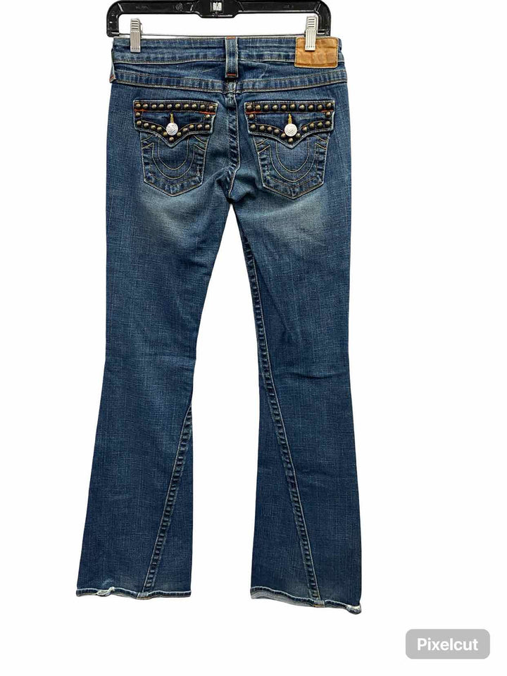True Religion Size 26 Blue Jeans