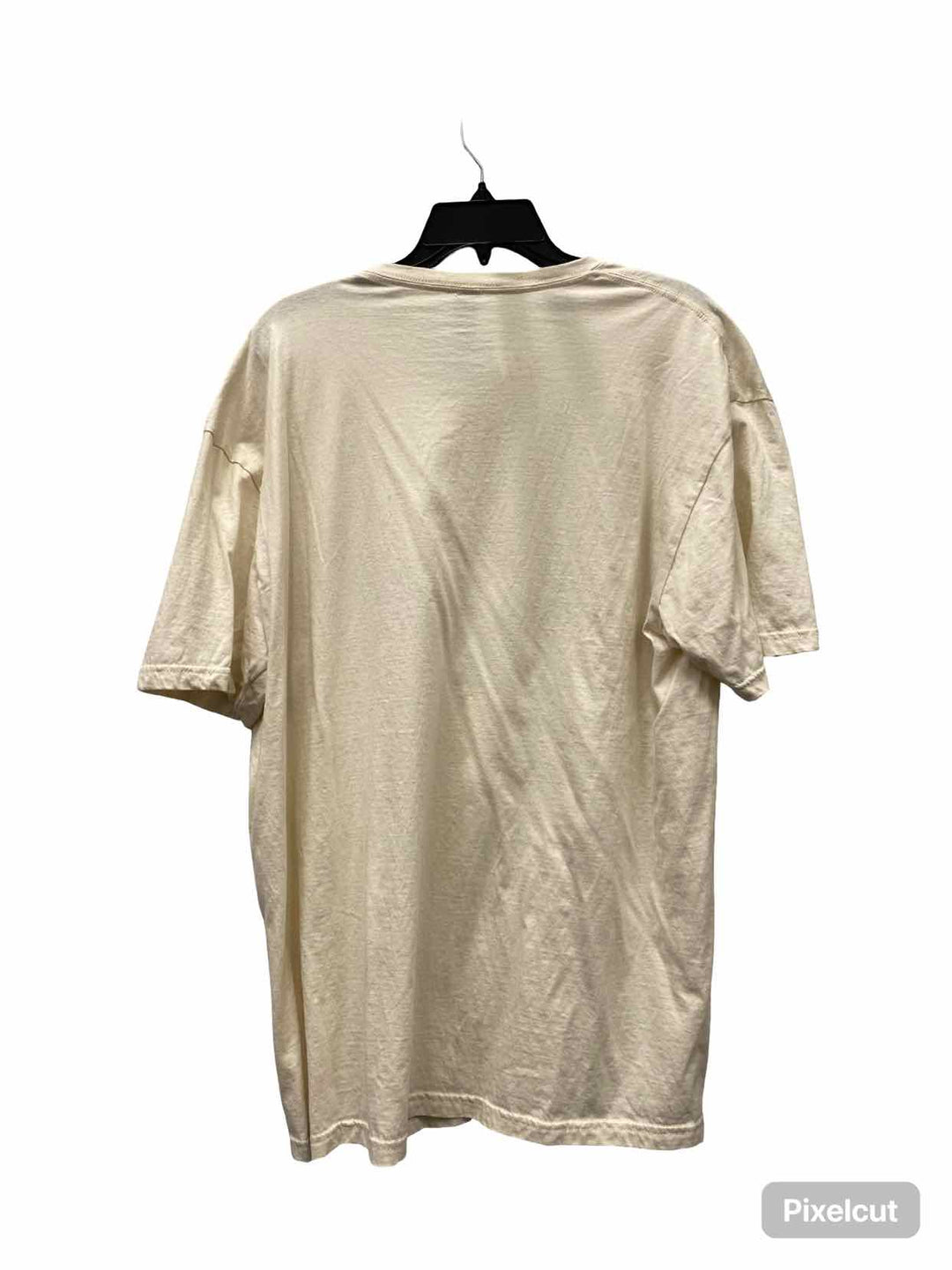 Unknown Brand Size XL Cream Print T-shirt