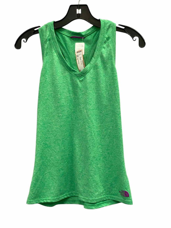 The North Face Size S Green Athletic Tank Top