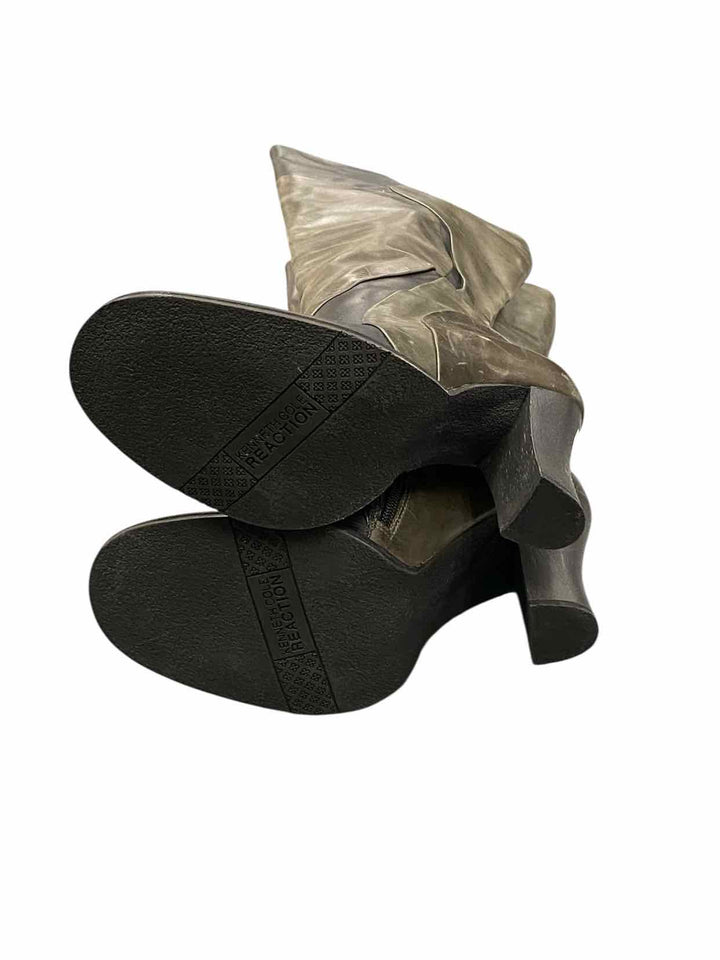 Kenneth Cole Shoe Size 9 Green Heel Boots(knee)