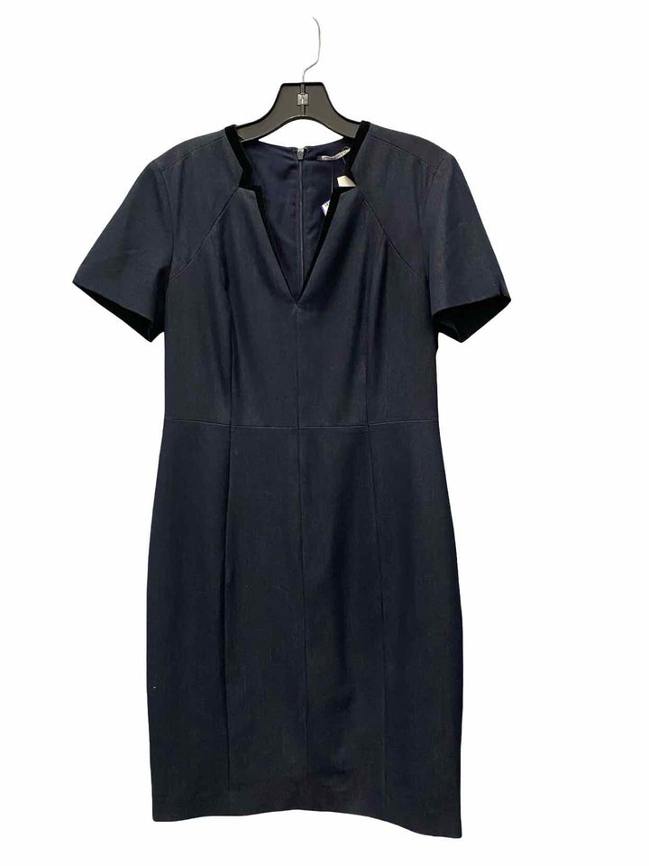Tahari Size 6 Blue Dress