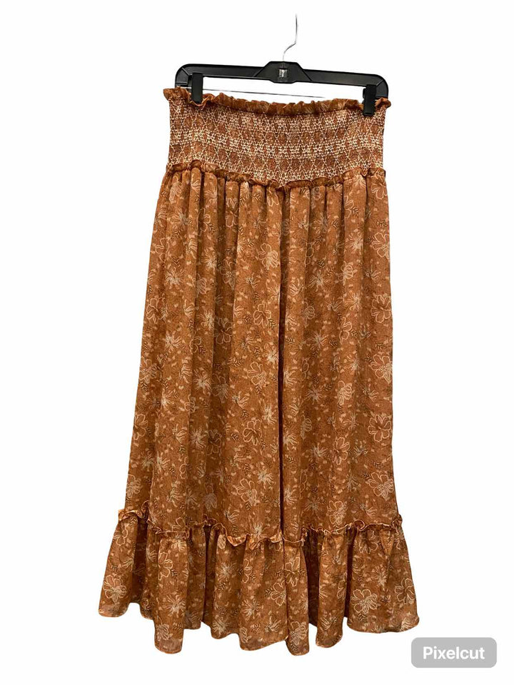Blu Pepper Size L Peach Skirt