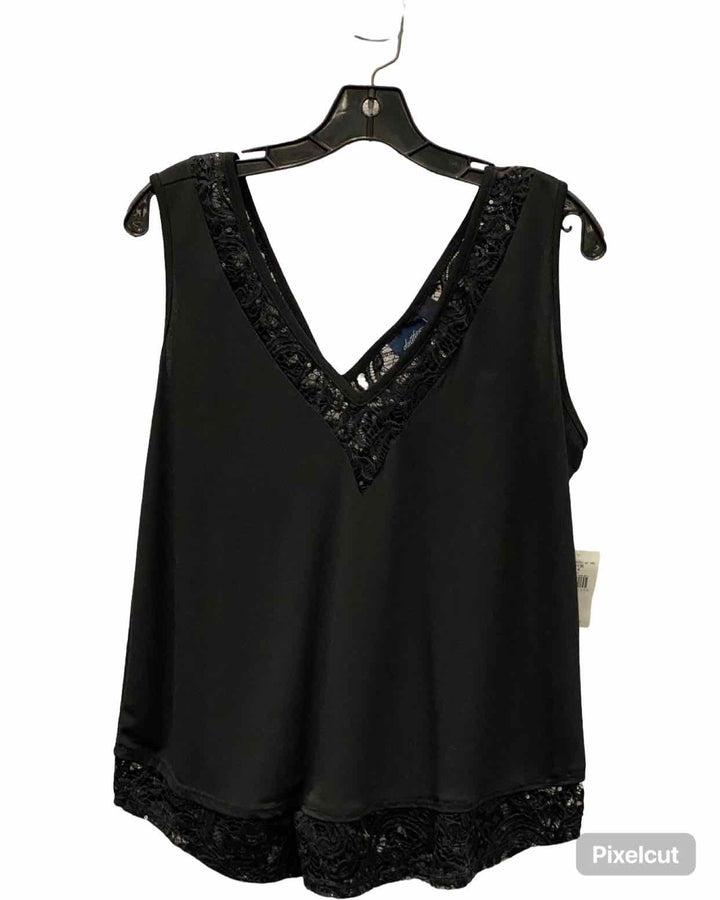 Daytrip Size L Black Tank Top