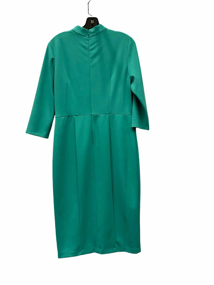 Donna Morgan Size 10 Aqua Dress