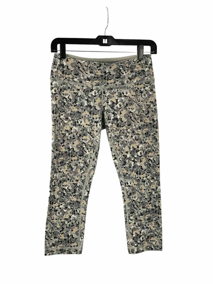Lululemon Size 6 Grey print Athletic Pants