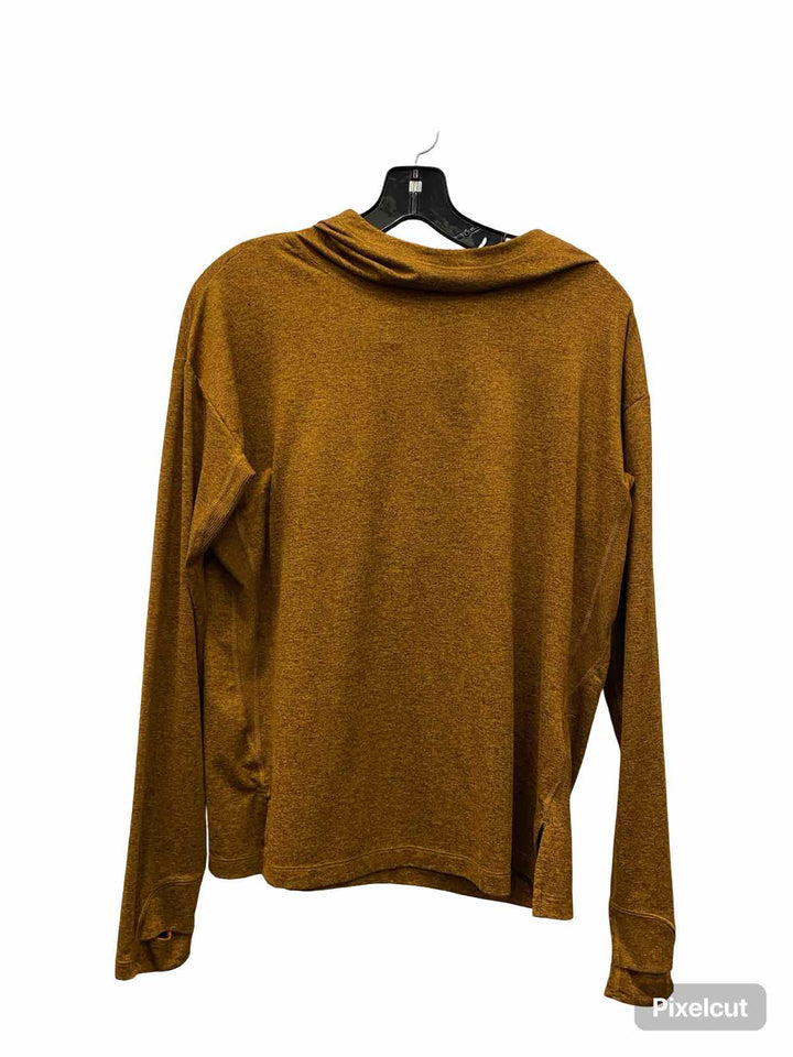 Athleta Size S Brown Athletic Long Sleeve