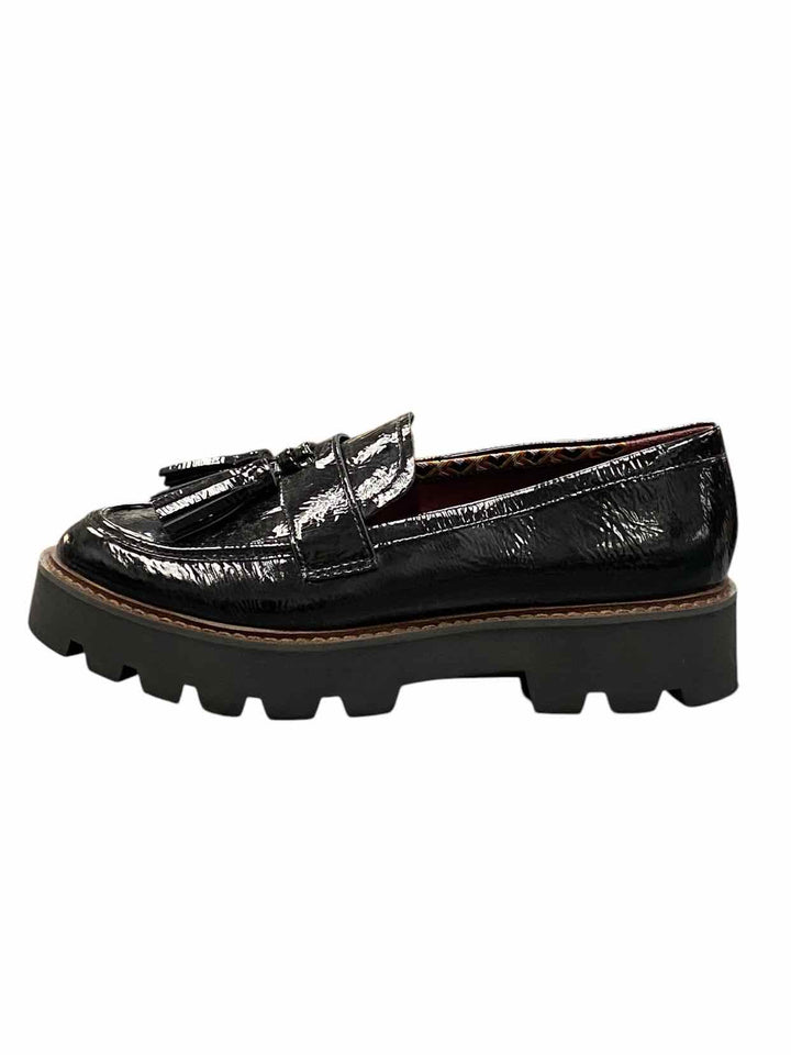 Franco Sarto Shoe Size 8 Black Loafers