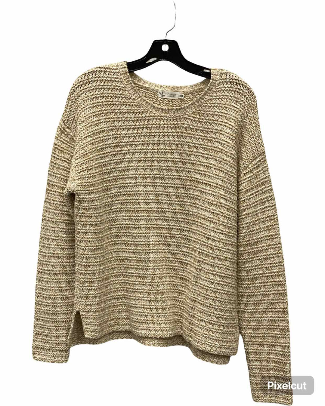Carve Designs Size S Light Brown 100% cotton Sweater