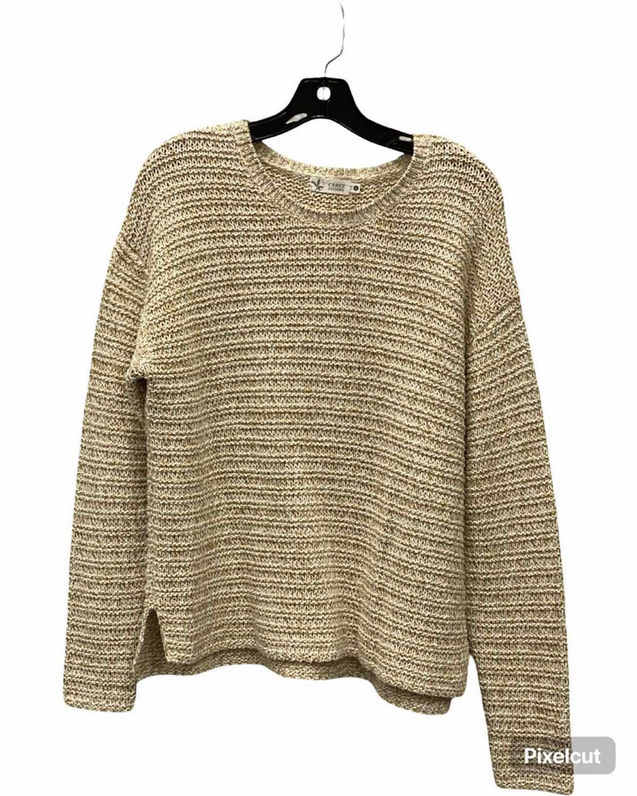 Carve Designs Size S Light Brown 100% cotton Sweater