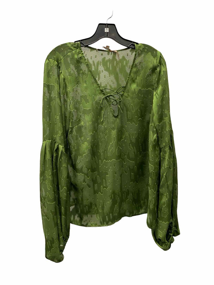 Hutch Size L Green Long Sleeve Shirts
