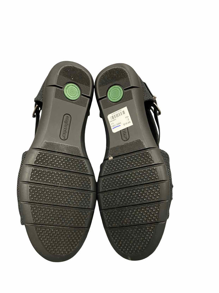 Comfort View Shoe Size 7.5 Black Sandals