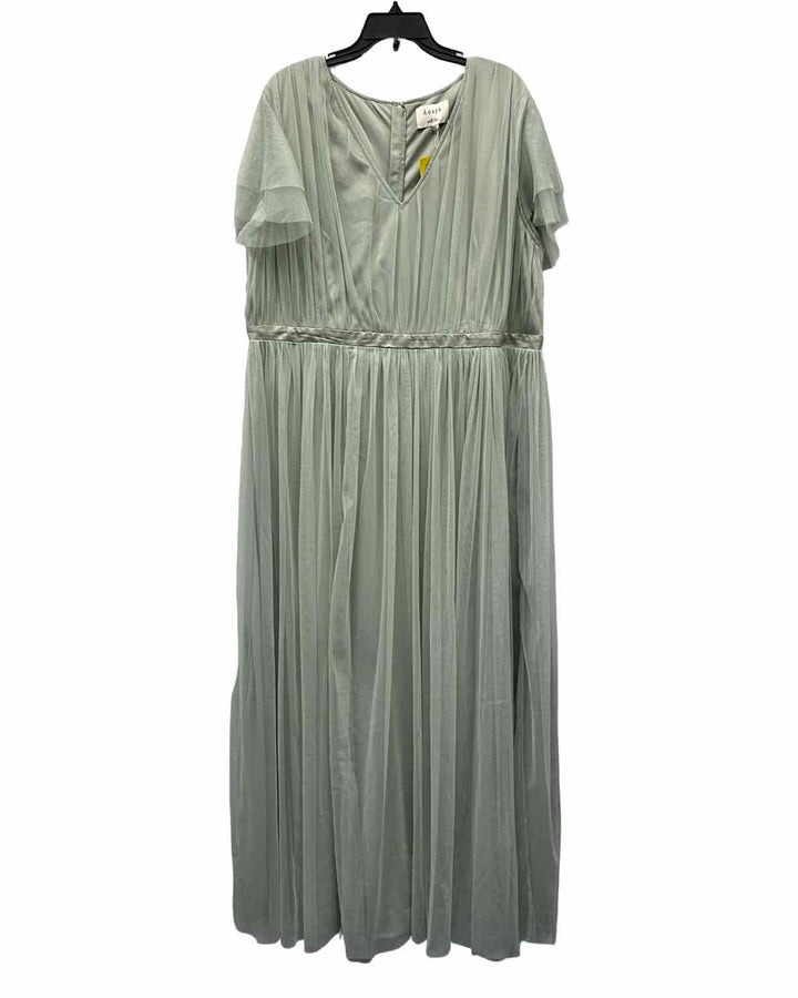 Anaya with love Size XL/2X Sage Green Formal Dress(Long)