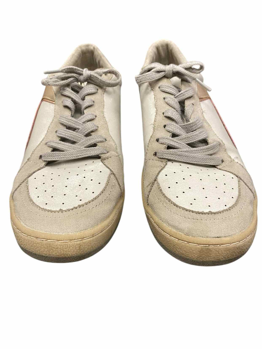 Shu Shop Shoe Size 10 Cream Gold Salma Sneakers