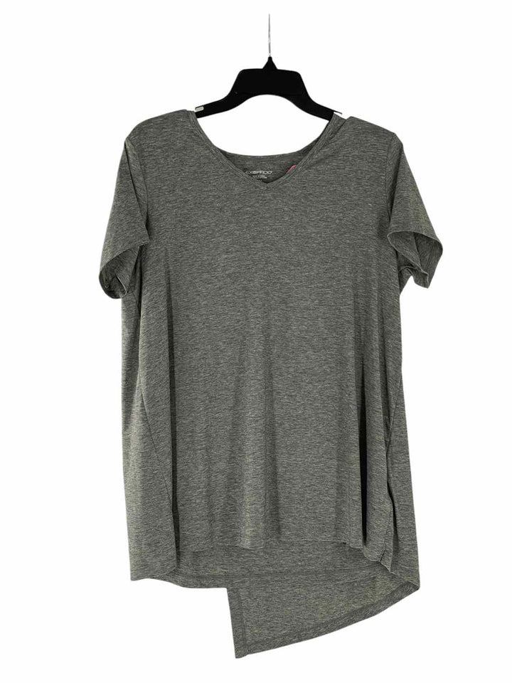 Exofficio Size L Grey Athletic Short Sleeve