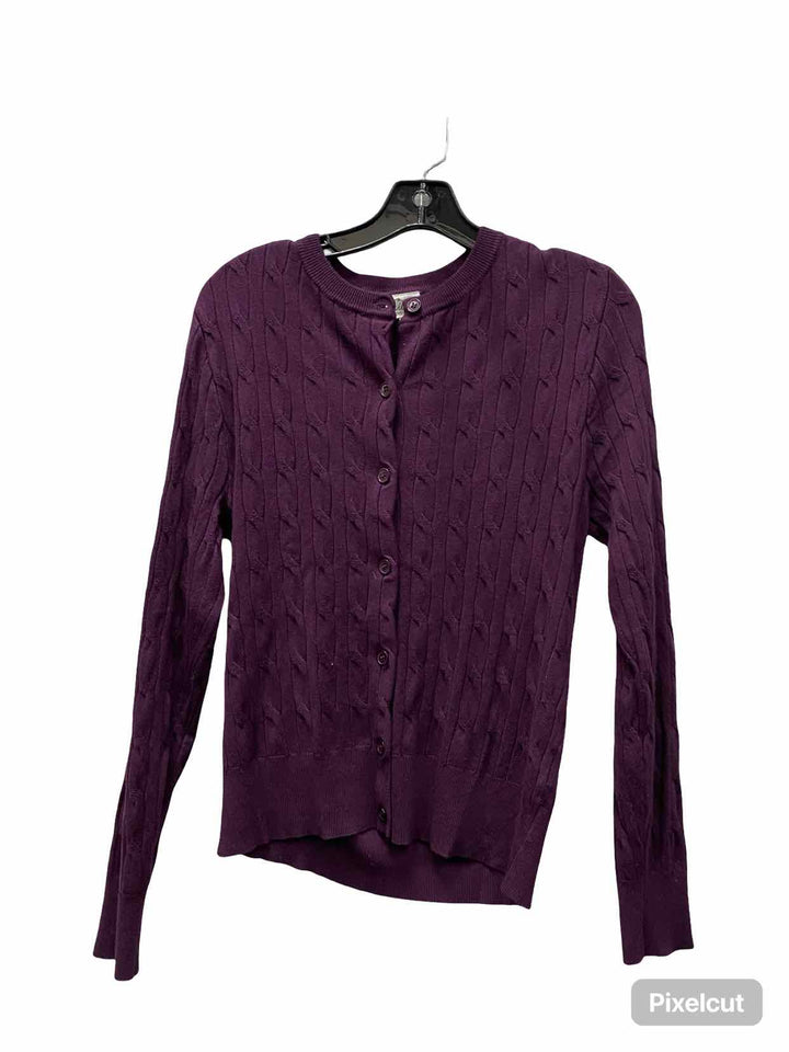 Cielo Size L Plum Sweater