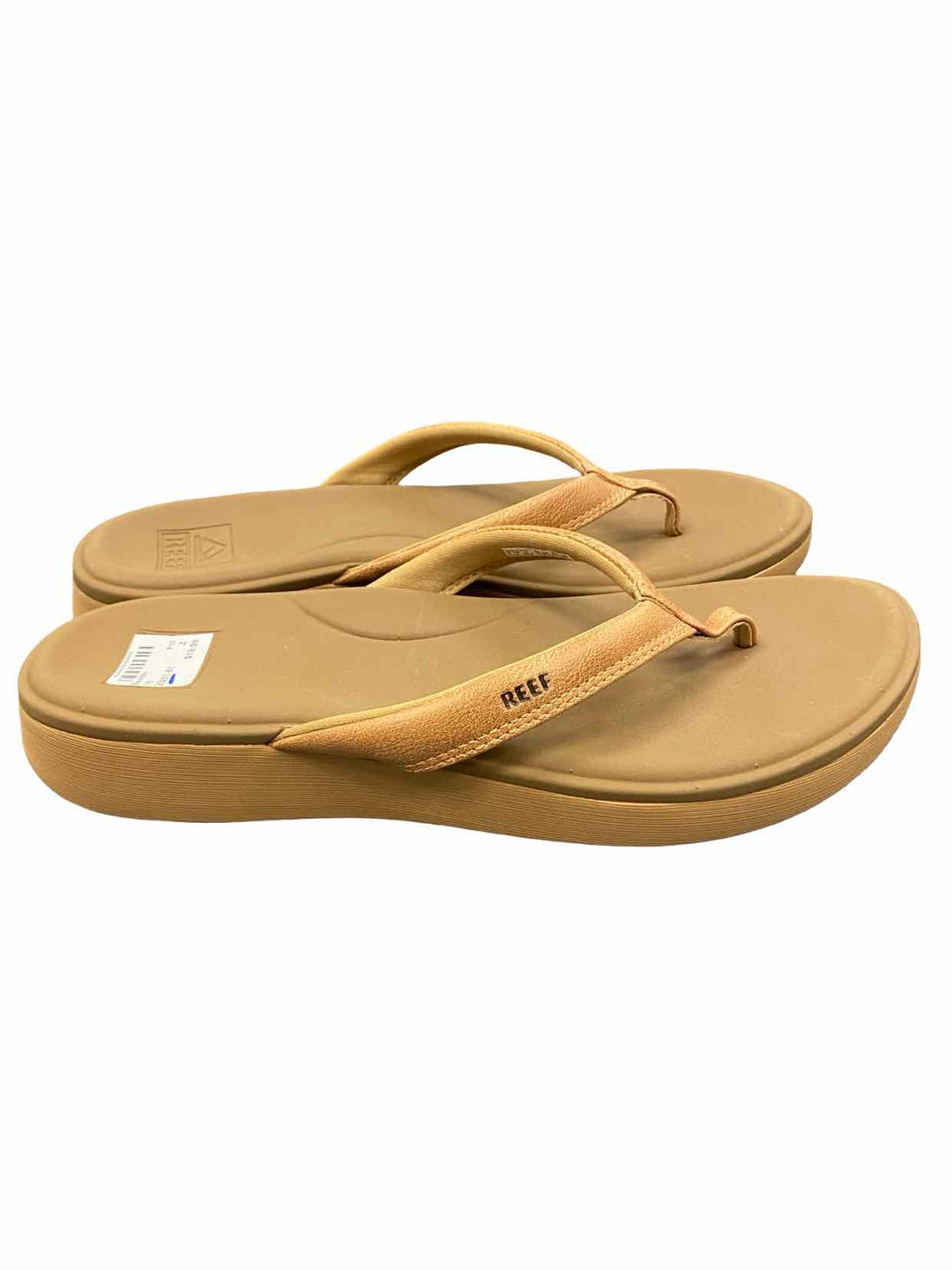 Reef Shoe Size 10 Tan Cushion Cloud Flip Flop Sandals