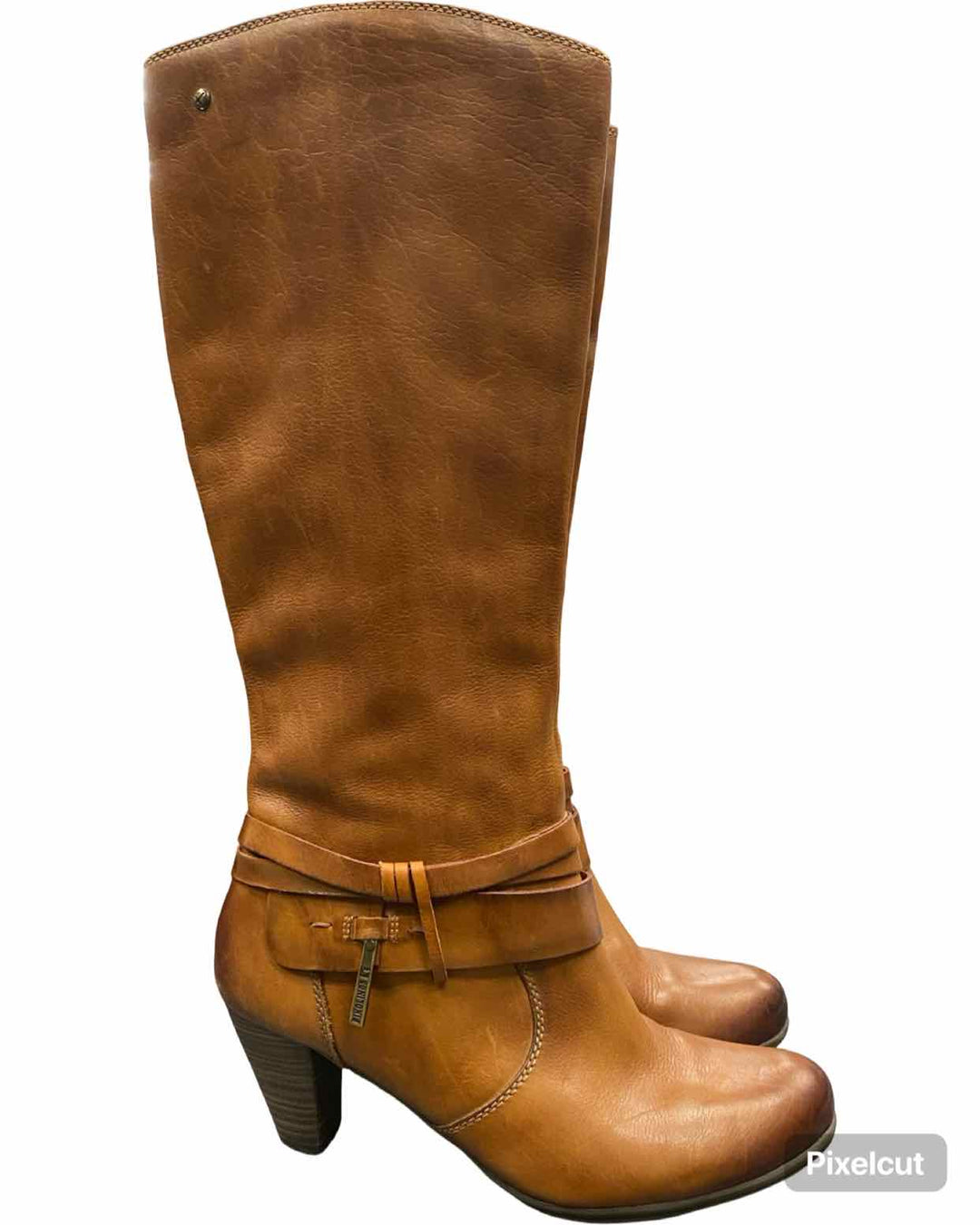 Pikolinos Shoe Size 41 Brown Leather Boots(knee)