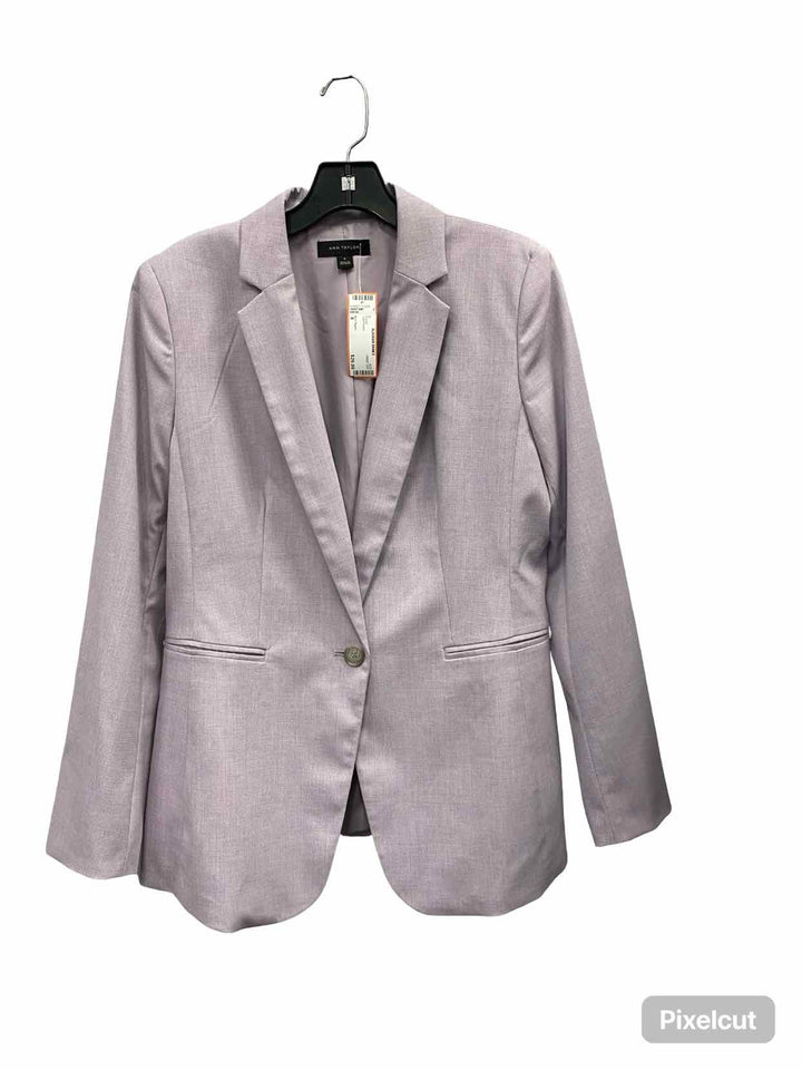 Ann Taylor Size 8 Light Purple Blazer
