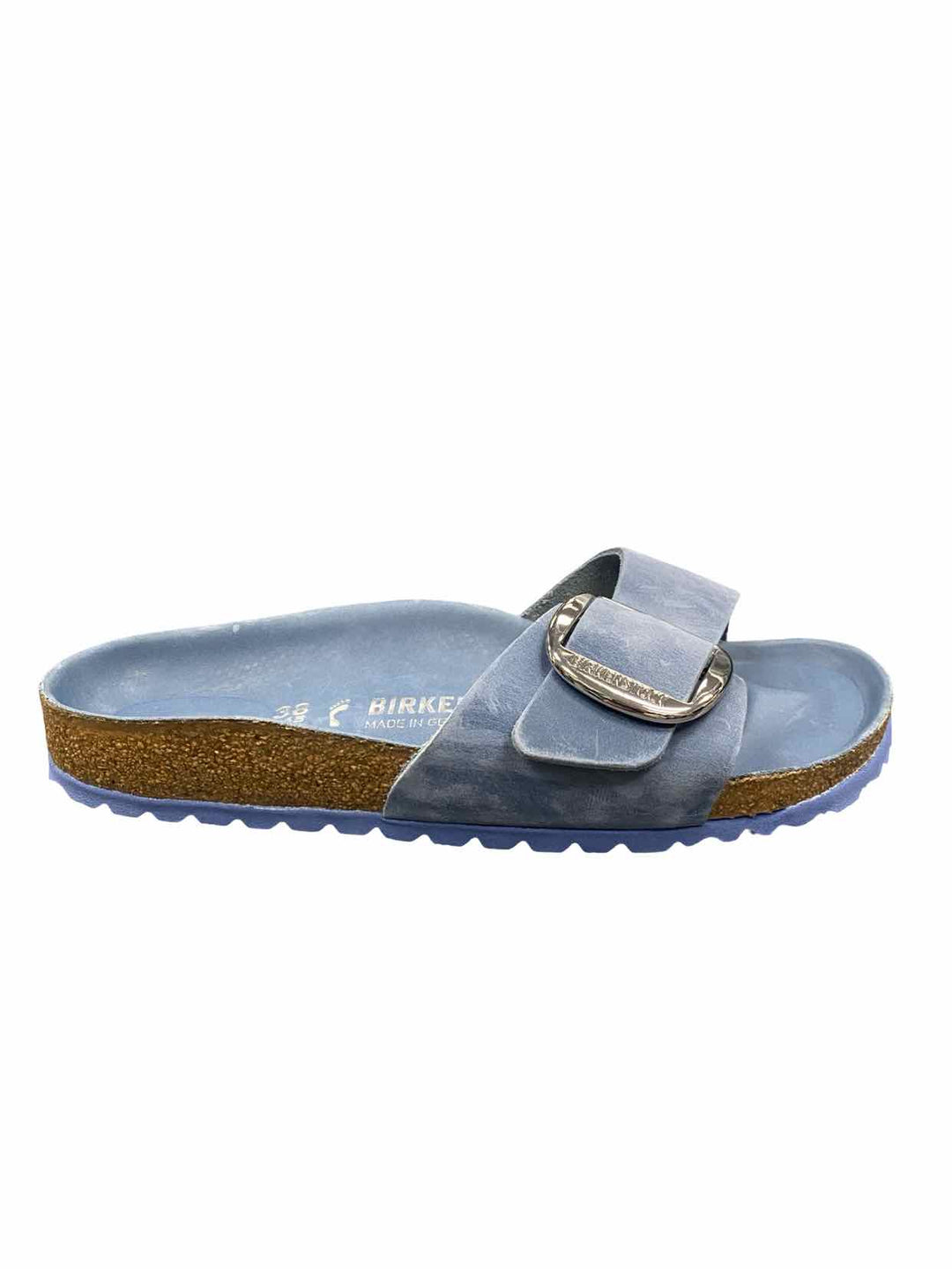 Birkenstock Shoe Size 38 Blue Madrid Big Buckle Sandals